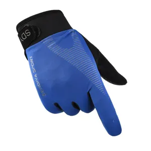 Atmungsaktive Langfinger-Fahrradhandschuhe für Outdoorsport, Fitness und Radfahren.