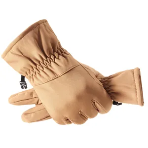 Winter warm windproof gloves for outdoor cycling and skiing, thickened thermal design for men.