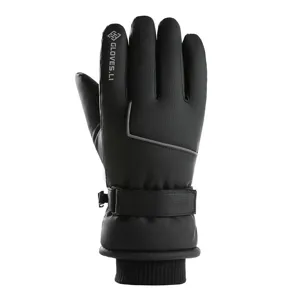 Men winter ski gloves thermal windproof waterproof touchscreen outdoor cycling warm gloves