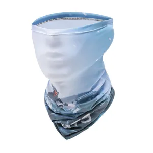 Ice silk sun protection face mask and neck gaiter for outdoor cycling, fishing and sports.