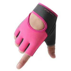 Women summer fitness gloves breathable half finger sports workout cycling training gloves.