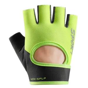 Breathable half finger fitness gloves for women, gym training, cycling and outdoor sports.