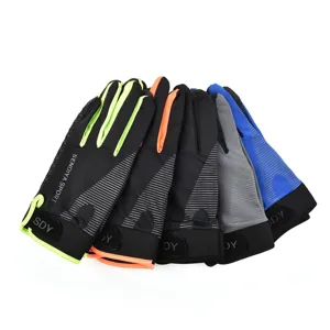 Atmungsaktive Vollfinger Radhandschuhe Touchscreen Sport Outdoor Fitness Handschuhe