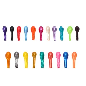 5 inch thick pearlescent latex balloons for wedding birthday party decoration supplies