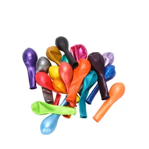5-inch thick pearlescent latex balloons colorful party wedding birthday decoration 100pcs