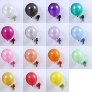 Set di pallonetti perlati addensati da 12 pollici per decorazioni nuziali e feste
