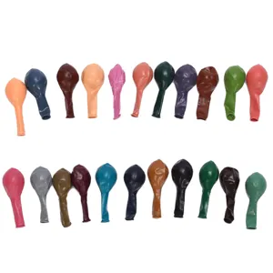 10 inch thickened vintage color latex balloons set for birthday party wedding decor.