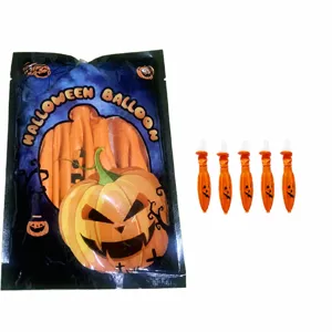 Halloween pumpkin punch balloons party decoration latex balloons set without light model for kids