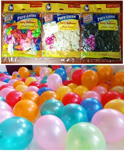 Latex party balloons bulk 100pcs colorful pearl balloons for wedding birthday party decor