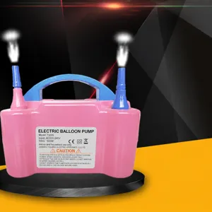 Portable Electric Balloon Pump Dual Nozzle Air Inflator Fast Blowing Tool For Party Wedding Birthday Decoration