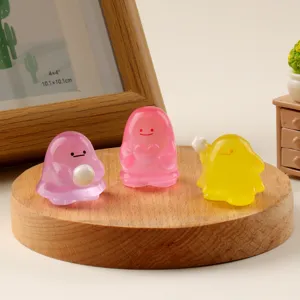 Luminous creative cartoon cute glowing colored little people micro-landscape ornament DIY desktop decoration
