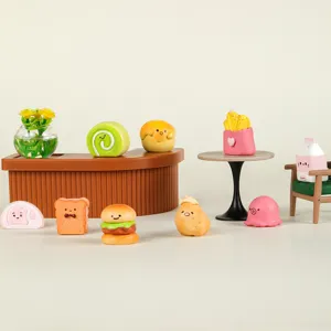 Miniature food toys dollhouse DIY decoration miniature ornament cute resin figures