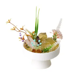 Bonsai di energia di cristallo naturale feng shui grappolo di cristallo ciotola ricchezza