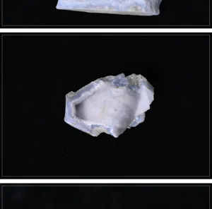 Natural blue agate raw stone crystal mineral specimen aromatherapy stone home decor item