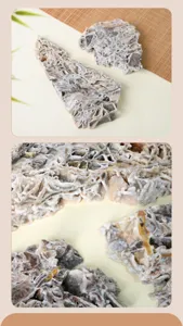 Primo piano di fetta di cristallo di sfalerite naturale, dettaglio di campione minerale per arredo.