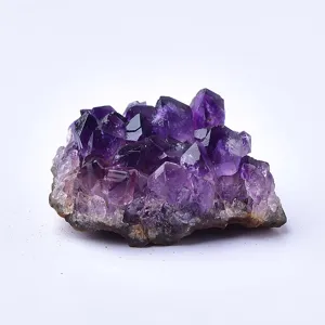 Améthyste naturelle brute amas minéral spécimen cristal pierre précieuse objet rare