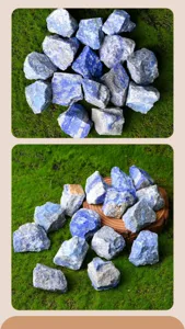 Natural rough lapis lazuli stone unpolished crystal raw mineral chunk for aromatherapy diffuser