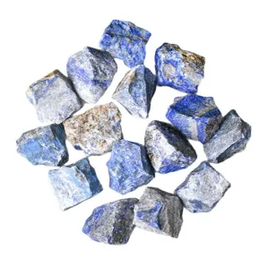 Natural lapis lazuli rough stones unpolished crystal raw mineral raw stones for healing.