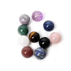 Sphères de cristal naturelles perles pierres précieuses DIY bijoux feng shui déco