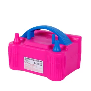 Electric balloon pump portable plastic inflator tool for fast party decoration inflating.