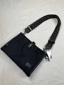 Threebox fashion nylon crossbody bag Japanese zipper oxford cloth men shoulder bag.