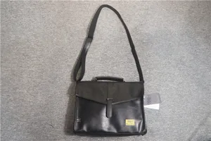 Borsa a tracolla uomo affari pelle elegante borsa porta pc computer con cinghia