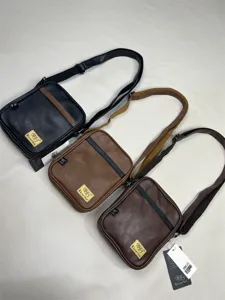 Casual vertical PU leather crossbody shoulder bag for daily use, simple and stylish.