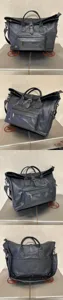 Sac de voyage vintage multifonctionnel noir pour homme sac a dos convertible affaires