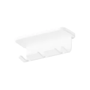 Witte badkamer tandenborstelhouder hangend rek kunststof multi-sleuf organizer plank