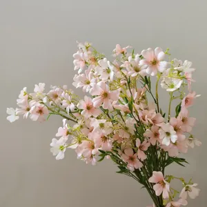 Artificial Silk Flowers Daisy Branch Fake Floral Bouquet For Home Wedding Party DIY Craft Decoration Arrangement