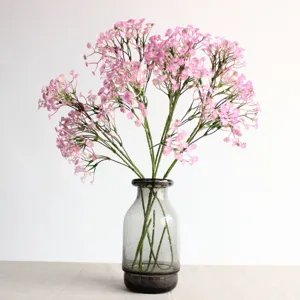 Fiori Artificiali in Plastica Gipsofila Rami Singoli Finta Gipsofila per Decorazione Fotografica di Matrimonio a Casa