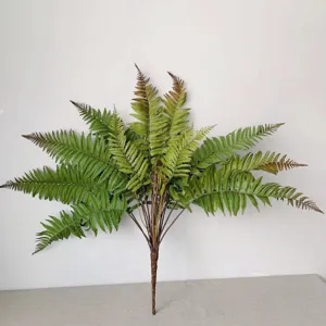 70cm Grosse Künstliche Farn Blätter Tropische Grüne Pflanze Kunststoff Laub für Heim Dekor
