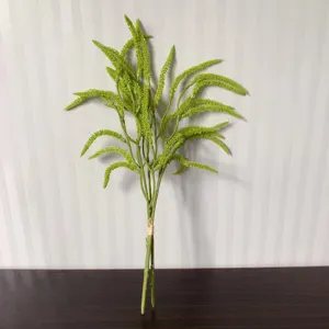 Artificial green fern plant floral arrangement for home decor wedding party decoration 1pc