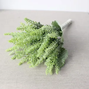 Ramo de lavanda artificial flores de plástico para decoración del hogar boda diy