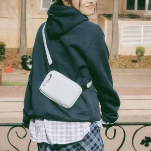 Korean style casual crossbody bag lightweight multi-functional shoulder passport wallet small purse