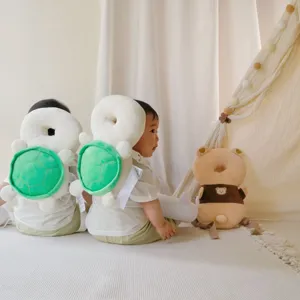 Baby Kopfschutz Kissen, süßer Schildkröten Anti-Sturz Kleinkind Sicherheit Rucksack Neu.