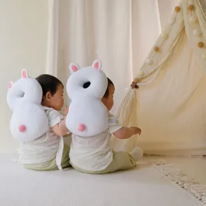 Süßes Hasen Baby Kopfschutz Kissen, weicher Kleinkind Sturzschutz Rucksack für Babys.