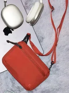 Korean Style Fashion Women Crossbody Bag Multifunctional Passport Wallet Small Square Shoulder Bag Daily Purse