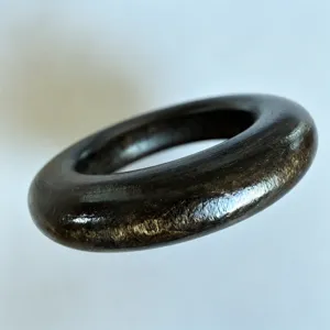 50mm dark wooden ring DIY accessories handmade wooden hoop curtain ring craft supplies