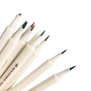 Metallic brush pens set colorful marker pens for art drawing DIY hand ledger stationery
