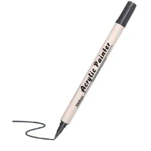 Acrylic marker pen for rock painting, art drawing, and waterproof kids coloring crafts.
