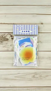 Set de bloc-notes esthétique à fleurs dégradées, 100pcs matériel de collage de journal DIY détail.