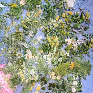 Botanical floral PET transparent waterproof stickers detail view for journaling cups crafts.