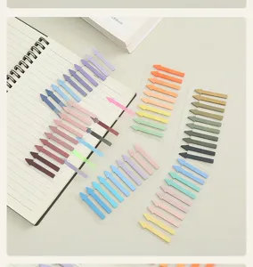 Note adesive freccia PET colorate etichette indice trasparenti segnalibri ufficio