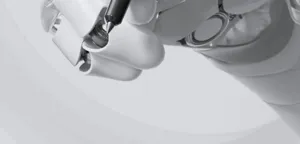 Futuristic black gel pen detail shot, 0.5mm creative design stationery for office and school.