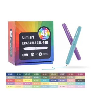 45 Farben radierbarer Gelschreiber Set 0.6mm thermisch radierbare Stifte für Schülerin