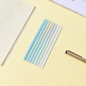 Morandi color ultra thin sticky notes transparent index tabs page markers aesthetic stationery set