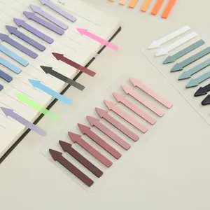 Sticky notes a freccia in PET trasparente etichette indice colorate cancelleria ufficio