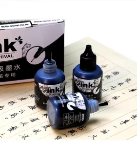 Guangna MG016 melani gia techniki penna 25ml anaplirosi gia kallitechniko schedio kai grafi