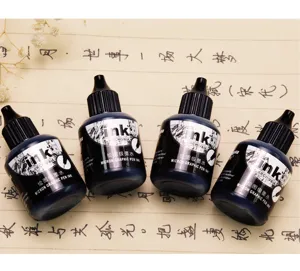 Μπουκάλι μελανιού γραφικής Guangna MG016 25ml για τεχνικά στυλό. Μαύρο ανταλλακτικό μελάνι.